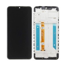 LCD Display Touch Screen Digitizer  Frame For Cricket Wireless Icon 6 Assembly