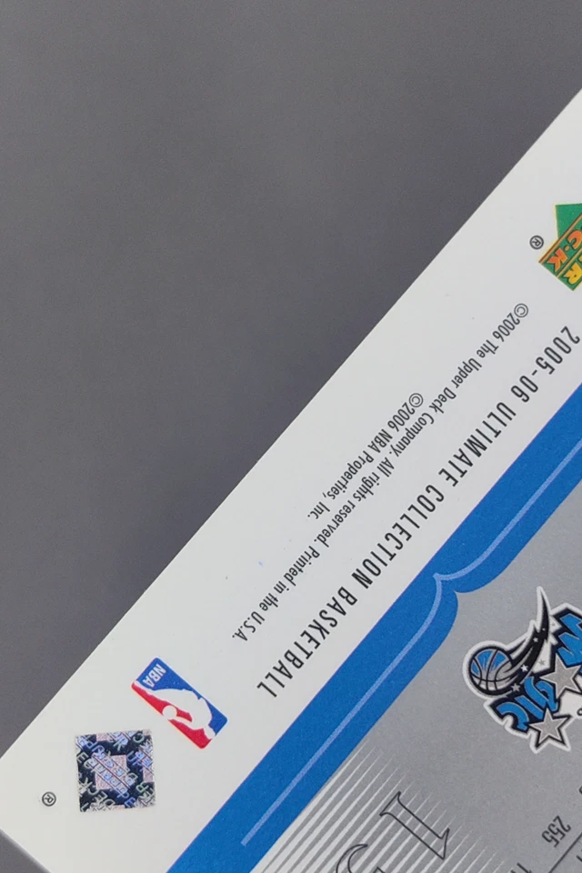 2005-06 Upper Deck Ultimate Hedo Turkoglu Red /50 #94 Magic - Image 3 of 4