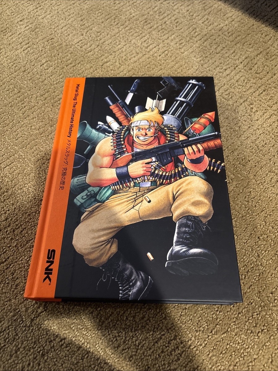 Metal Slug The Ultimate History Official Hardcover Visual Art Book
