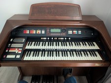 Hammond XT-272 Aurora Grande Dual 61 key w/Draw Bars speakers and Original Bench