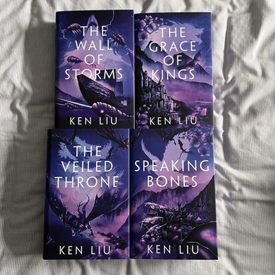 The Dandelion Dynasty by Ken Liu SIGNED Midnight Edition Set The Broken Binding