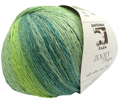 Juniper Moon Farm's Light Weight ZOOEY  Stripes & Spray yarn - 4 color choice