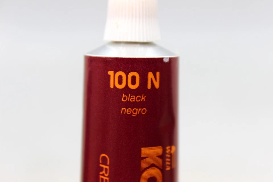 Color de cabello crema vintage Koleston 200 100 N negro nuevo de stock Foto 4 de 4