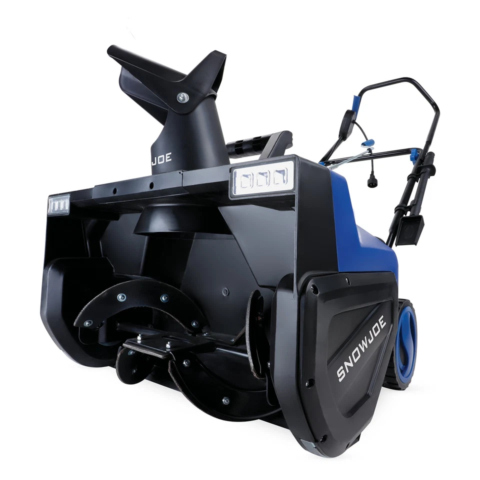 Snow Joe SJ627E | 22in 15amp Electric Snow Blower | Dual LED Light (Refurbished)