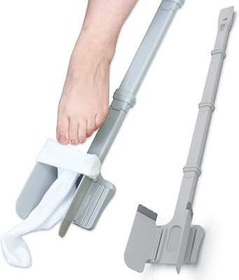 Sock Ox by , Adjustable Sock Aid Device for Seniors, Not for Compression Socks,