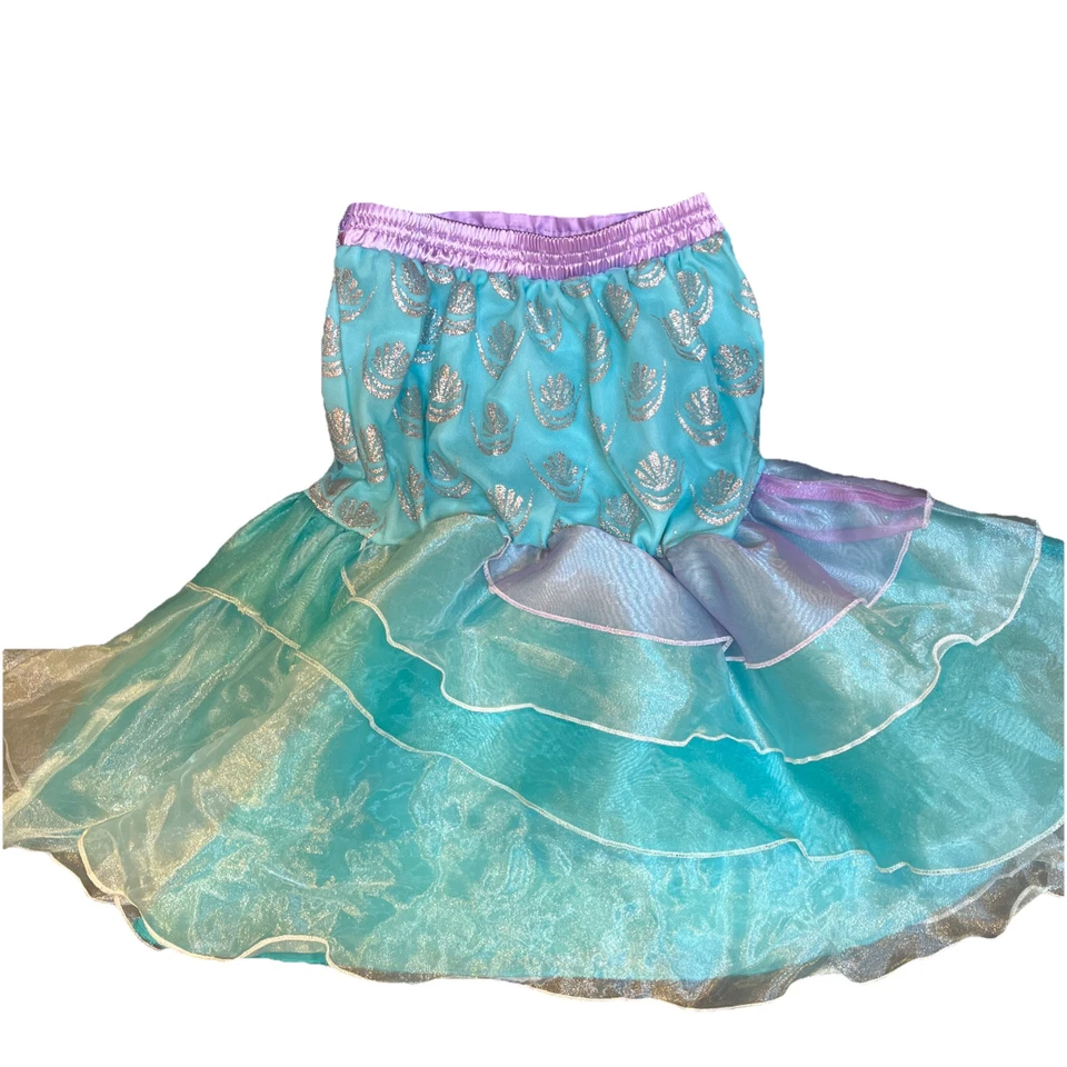 Vestido/Falda Sirenita Ariel Talla 4 Disfraz Tienda Disney Play Dress-up Foto 3 de 4