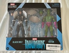 Hasbro Collectibles - Inhumans - Marvel Legends - Black Bolt & Marvel   s Triton A