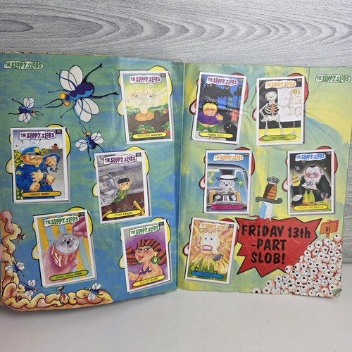 The Sloppy Slobs Sticker Album Merlin 100% Complete 1993 90s Vintage - Picture 11 of 11