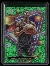 2023-24 Topps Chrome Cosmic #80 Trey Murphy III Green Space Dust Refractors #/75