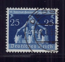 Deutsches Reich Plattenfehler Michel Nr. 620 I gestempelt + gepr&uuml;ft
