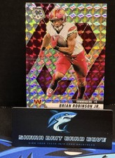 2025 Panini Mosaic Brian Robinson Jr. #143 Mosaic Prizm Commanders