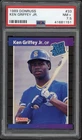 1989 Donruss Ken Griffey Jr. Rookie RC #33 PSA 7.5 NM+ HOF Seattle Mariners