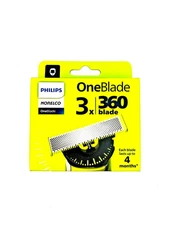 Philips Norelco OneBlade 360 Blade Replacement 3x Pack NEW FACTORY SEALED