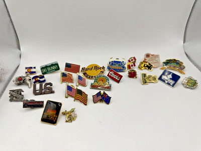 Random Lot of Pins and Badges ... Lot # 1