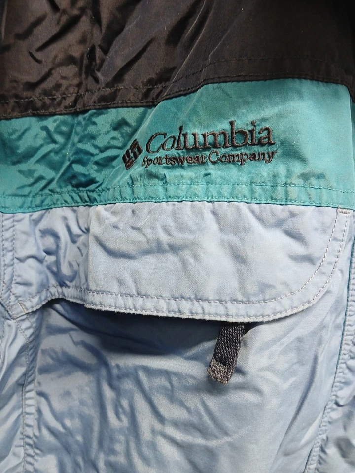 Columbia Jacket Womens Sz M Interchange Winter Ski  Parka Blue Shell Only - Image 3 of 4