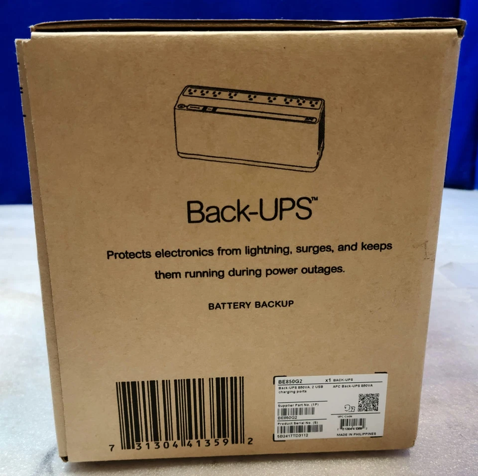 Brand NEW! APC Back-UPS BE850G2 850VA/450 watts - Image 4 of 4