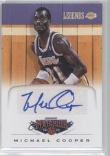 2012-13 Panini Marquee Legends Signatures Michael Cooper #14 Auto HOF 1l7
