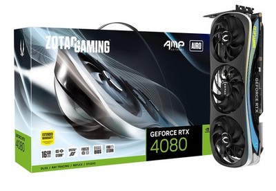 ZOTAC GeForce RTX 4080 16GB AMP AIRO 16GB Gaming Graphics Card ZT-D40810B-10P