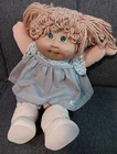 Cabbagepatch Kids Vintage 1978/1982 Blonde Hair Green Eyes Doll Original Outfit
