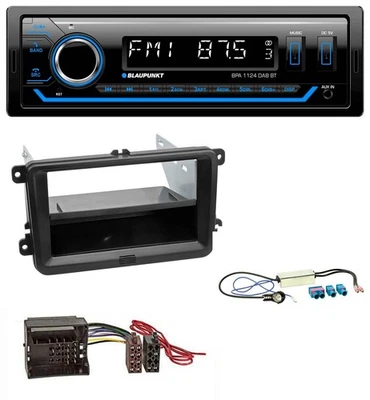 Blaupunkt Bluetooth USB DAB MP3 Autoradio für VW / Seat / Skoda - Diversity - Bild 1 von 4