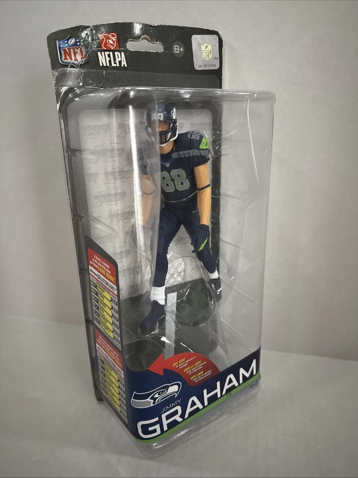 西雅图海鹰吉米·格雷厄姆 #88 NFL 足球系列 37 — 第 3/4 张图片