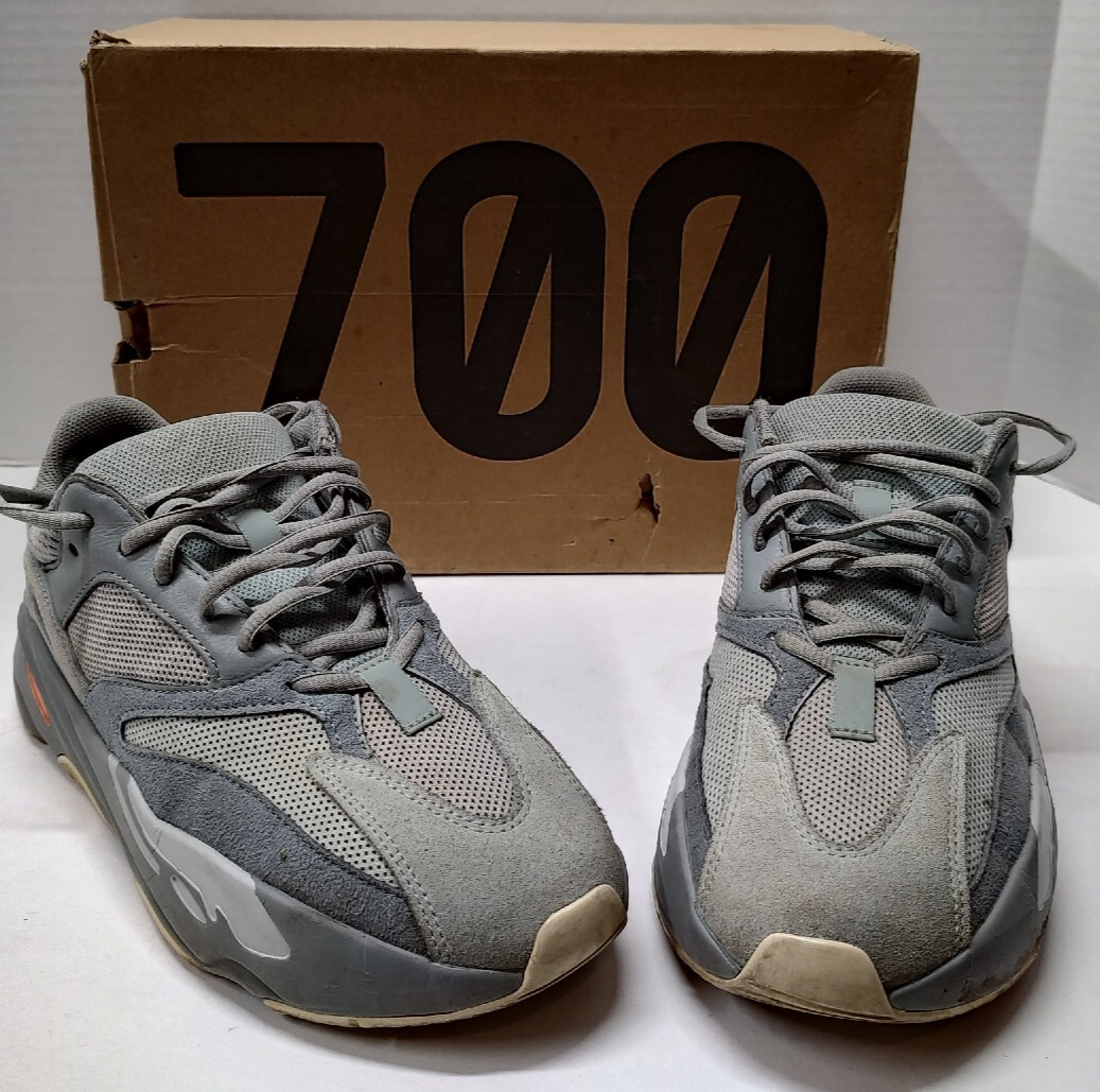 adidas Yeezy 700 グレー Adidas Yeezy Boost 700 V1 Inertia Used W/ Box Men's Size 9.5