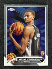 2024 Topps Chrome Basketball Victor Wembanyama #1 Base Rookie RC Spurs &05212