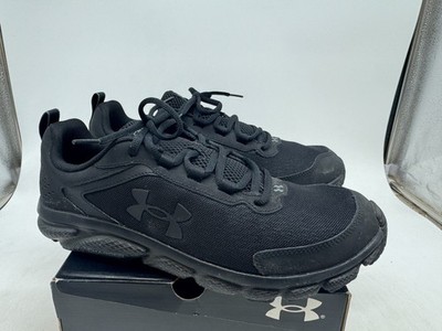 Under Armour Charged Assert 9 Sneaker Men's Black Lace-Up Running Shoes - 10