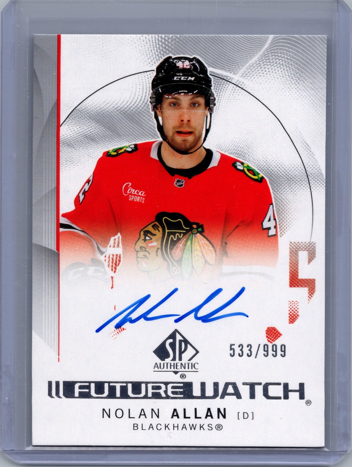 2024-25 SP Authentic #163 Nolan Allan #/999
