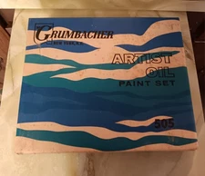 Grumbacher Artist Oil Paint Set 505