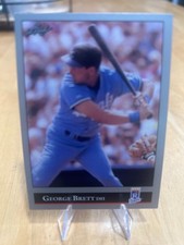 1992 Leaf - #255 - George Brett - Kansas City Royals! 2 Card Minimum! See Desc!
