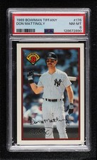 1989 Bowman Collector's Edition (Tiffany) Don Mattingly #176 PSA 8 8d2