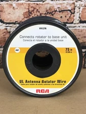 RCA VH127N In-Wall Antenna Rotator Wire 75ft /22.86m (Connects Rotator to Base)