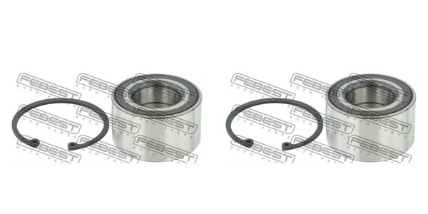 Febest 2X Radnabe Radlagersatz Vorderachse FüR Ford Tourneo Connect Transit P65-image