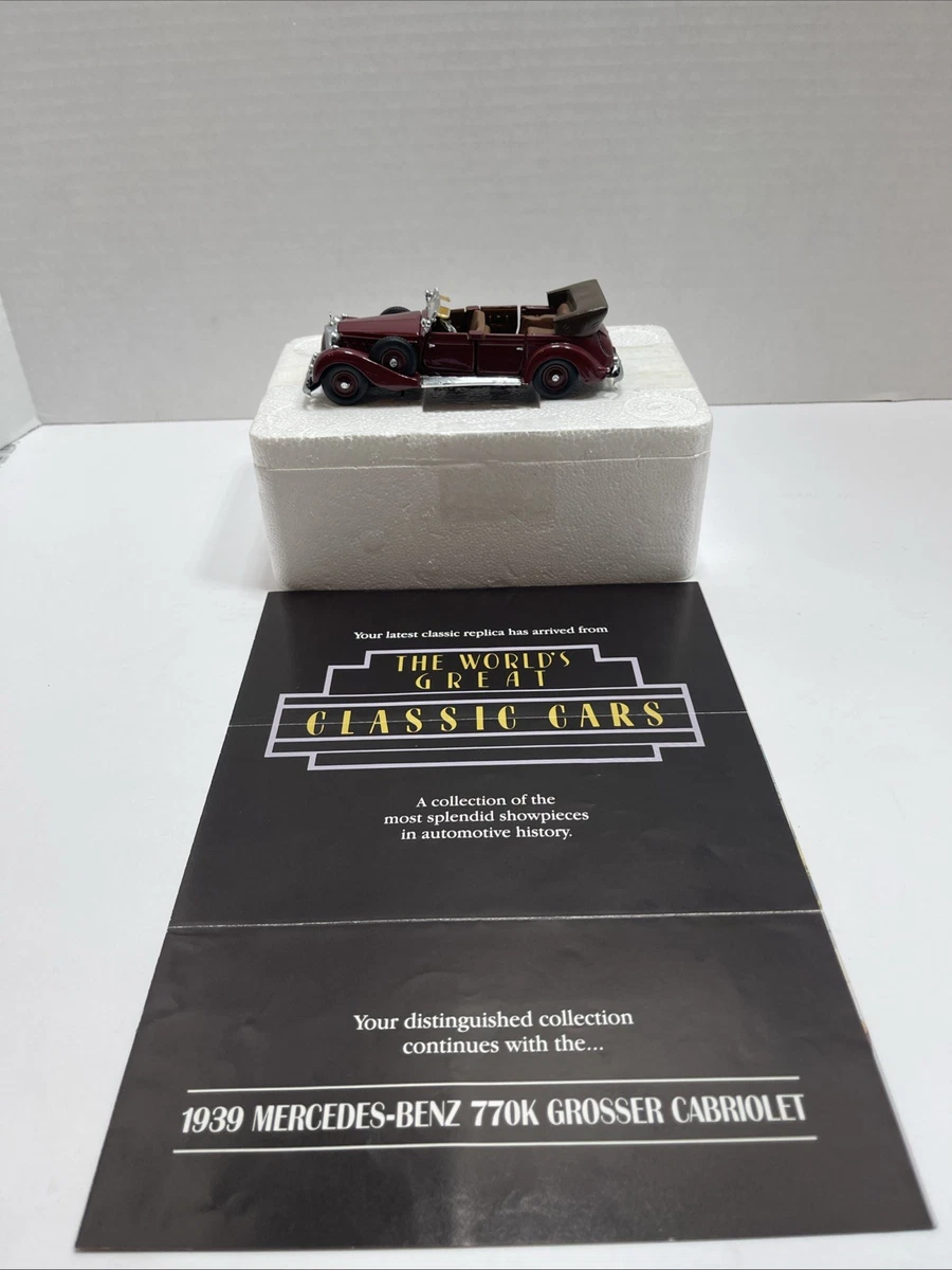 Mercedes 770K W150 Cabriolet B 1939 - white 1:43 – Thomas Langejürgen