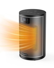 Electric Heater 1500W Space Silent Heaters for Home Low Energy 4 Modes Portable