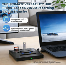Unidad Blu-ray Externa USB 3.0 y Tipo-C,…
