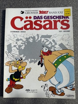 ASTERIX Das Geschenk Cäsars Band XXI Ehapa Comic Ausgabe 1976