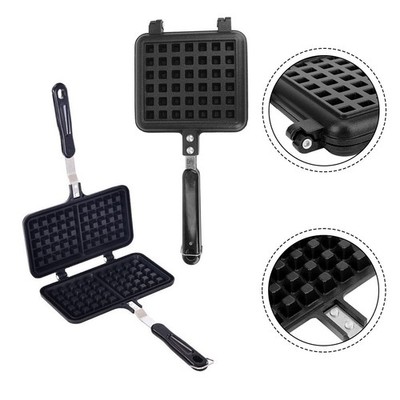Benutzerfreundlicher Gasherd Waffeleisen Antihaftbeschichtetes Fach für alle Ko