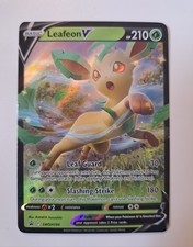 Leafeon V SWSH194 Black Star Promo Holo