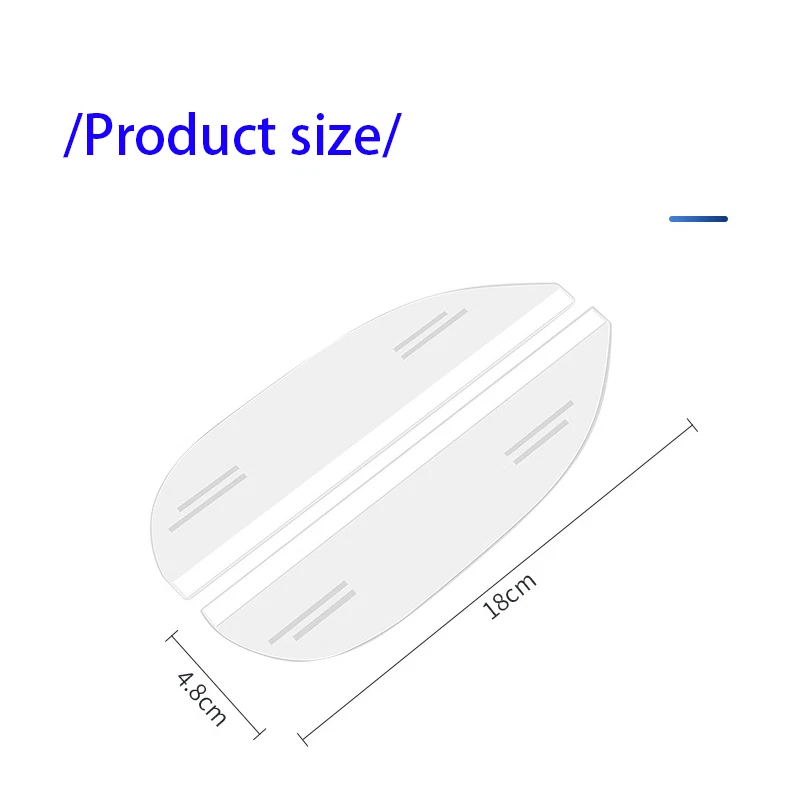 Espejo retrovisor lateral coche protector de lluvia visera de cejas transparente para Mercedes-Benz Foto 2 de 4