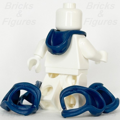 LEGO® Dark Blue Hood Folded Down Minifigure Part Body Wear Neck 15428 76416 x 5 - Picture 2 of 4