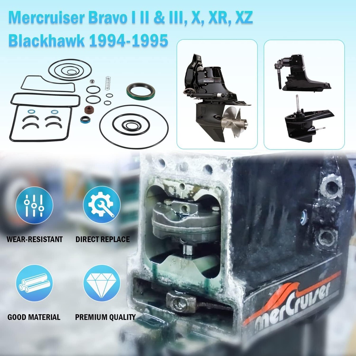 Mercury-Mercruiser 26-807006 SEAL Oil