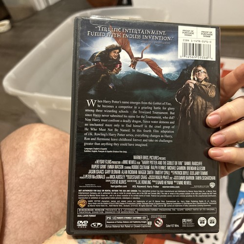 Harry Potter And The Goblet Of Fire DVD Widescreen - Foto 2 di 3