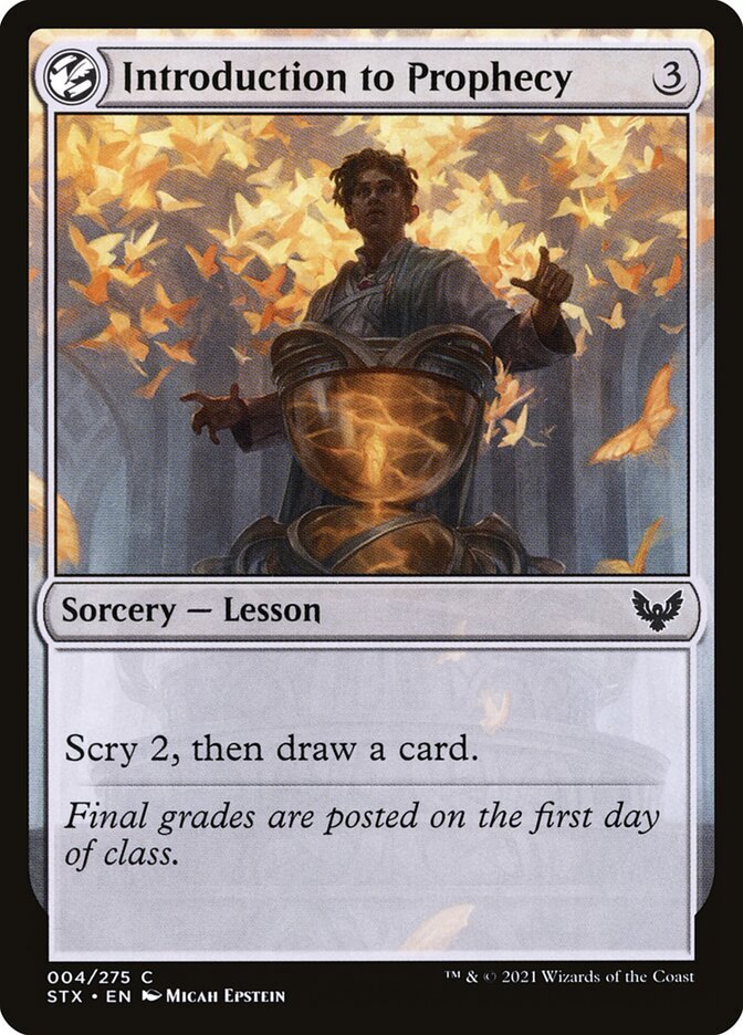 Magic the Gathering (mtg): STX: Introduction to Prophecy - Foil | eBay