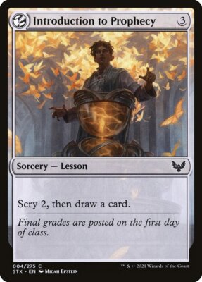 Magic the Gathering (mtg): STX: Introduction to Prophecy - Foil | eBay