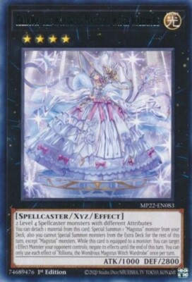 MP22-EN083 Rilliona, the Wondrous Magistus Witch Wardrobe Rare 1 Edit. Tin of th