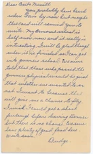 *100th Bomb Group WWII Postcard SGT WARDERS B 17 Gunner OUR GAL SAL 4/1/43*