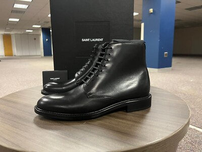 靴 SAINT LAURENT ARMY 20 LACE BOOTS Buy Saint Laurent Army 20 Lace Up Boot 'Black' - 587462 1G700 1000