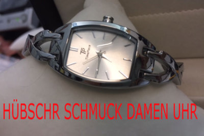 Damenuhr TP Timepiece Halbspange silber TPLA-90964-41M elegant